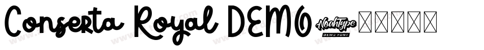 Conserta Royal DEMO字体转换